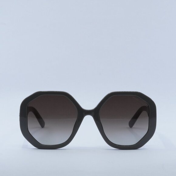 Marc Jacobs MARC 659/S 0KB7 HA Sunglasses Grey Geometric Frame, Brown Lenses - Picture 4 of 10